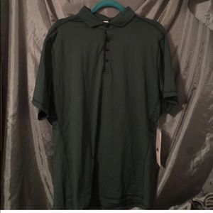 Lululemon men's gold polo